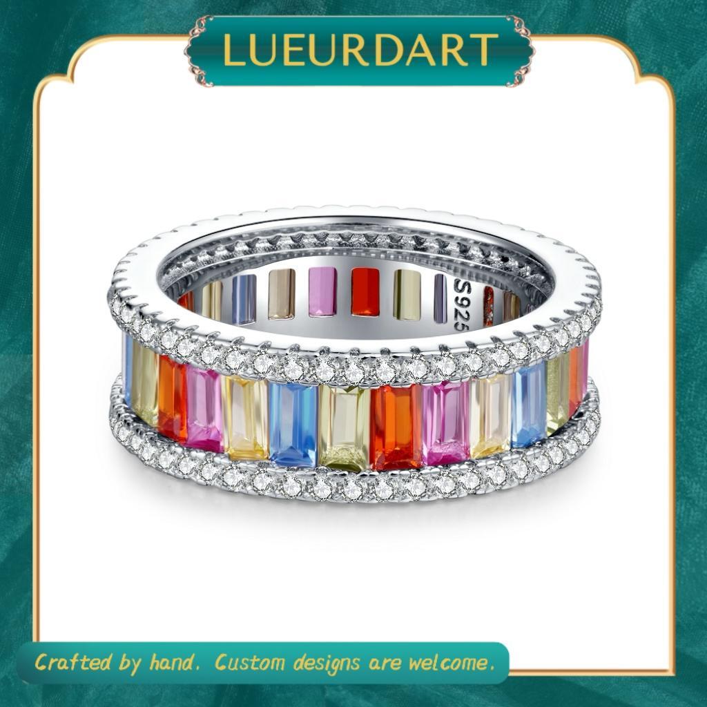 Color ring niche senior female 925 row ring color