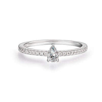 Mosan D color ring female water drop design female model
